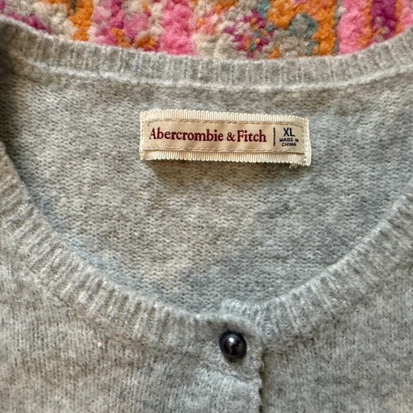 Abercrombie & Fitch Gray Cardigan - Picture 3 of 3